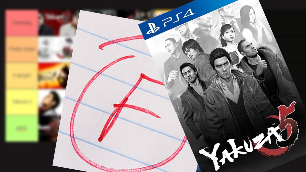 EVERY Yakuza Game RANKED!