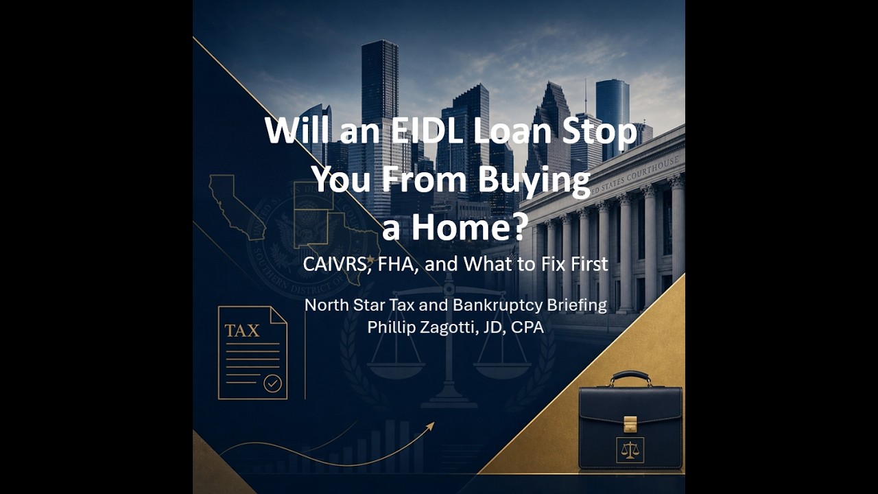 Will an EIDL Loan Stop You From Buying a Home? CAIVRS, FHA, and What to Fix First