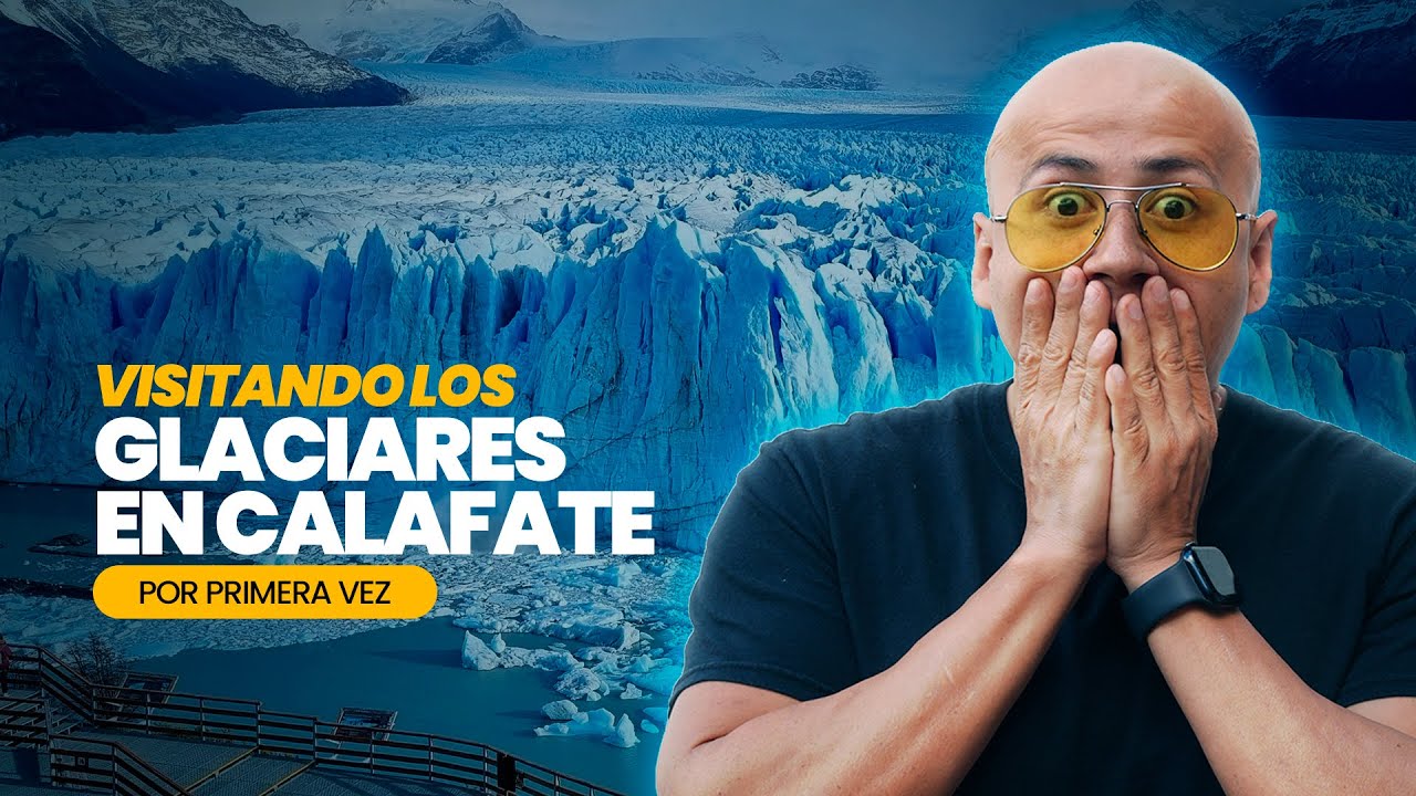Llegué a los Glaciares de Calafate Perito Moreno en Argentina y no puedo creerlo