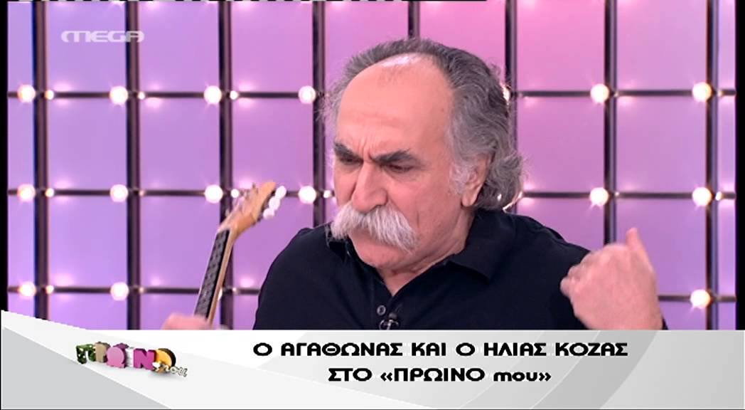 Entertv:Ο Αγάθωνας για τους ρεμπέτες και το μουστάκι