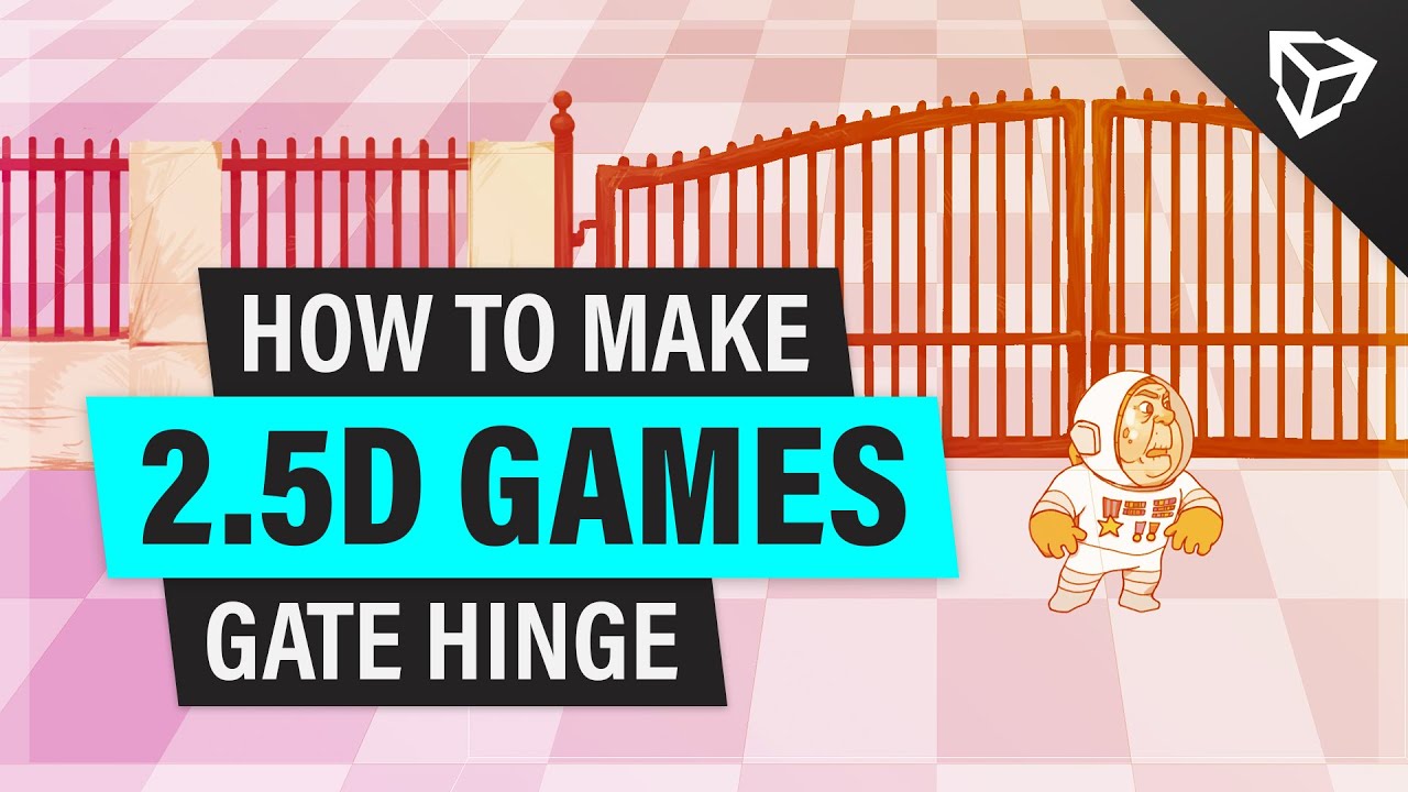 2.5D Unity Game #4 – Gate Hinge Shader Graph Tutorial