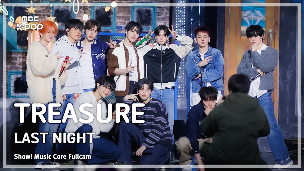 [#음중직캠8K] TREASURE (트레저) &ndash; LAST NIGHT FullCam | 쇼! 음악중심 | MBC241215방송