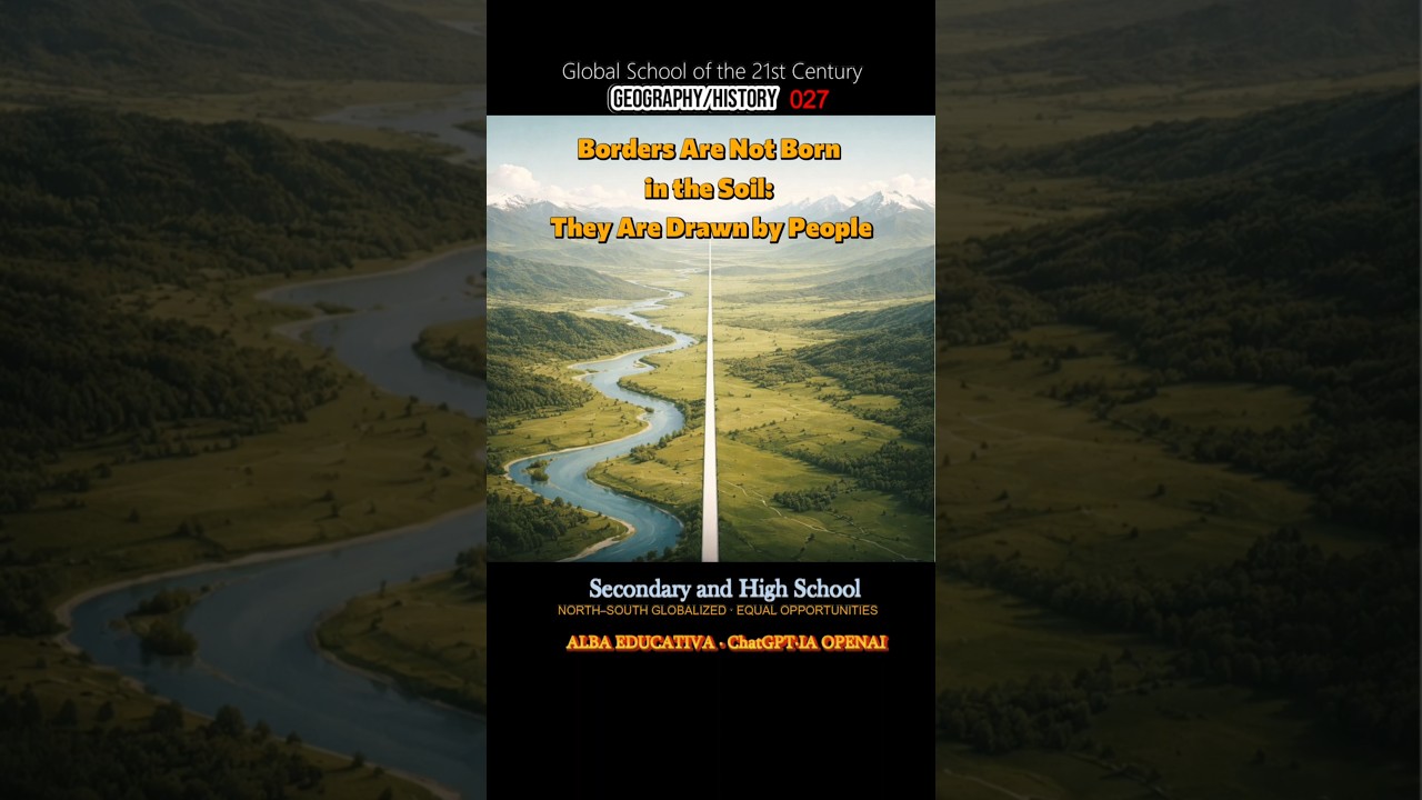 027i- BORDERS ARE NOT BORN UN THE SOIL: THEY ARE DRAWN BY PEOPLE (Geography&History) #shorts #fyp