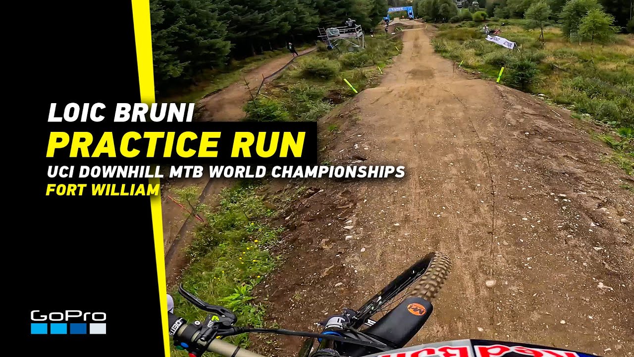 GoPro: Loic Bruni Practice Run in Fort William | 2023 UCI DHI MTB World Championships