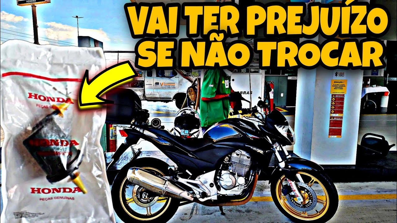 Como trocar o filtro de combustível da cb 300 passo a passo - Motocar Oficial