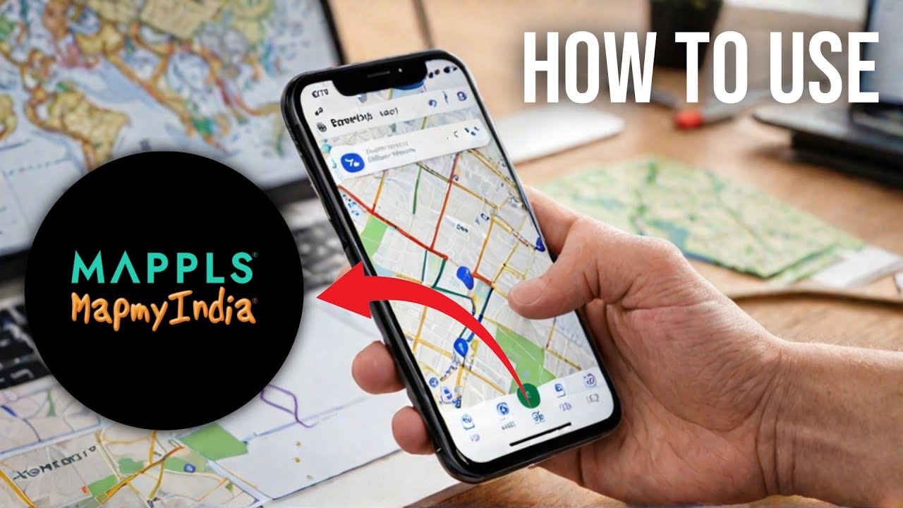 How to Use Mappls Map App in India - Step-by-Step Guide !