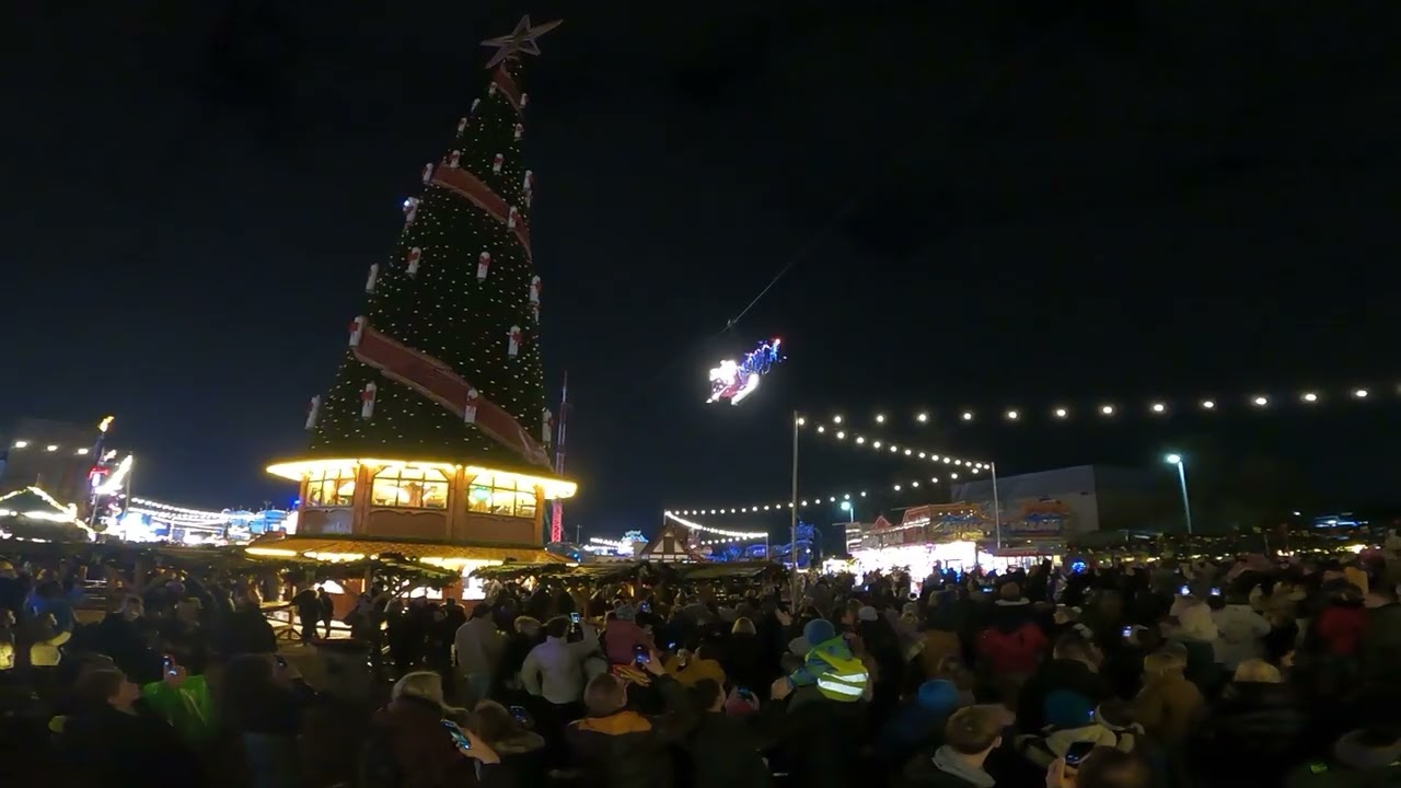 Der fliegende Weihnachtsmann (Trixi Edition) Cranger Weihnachtszauber 2025 // Show