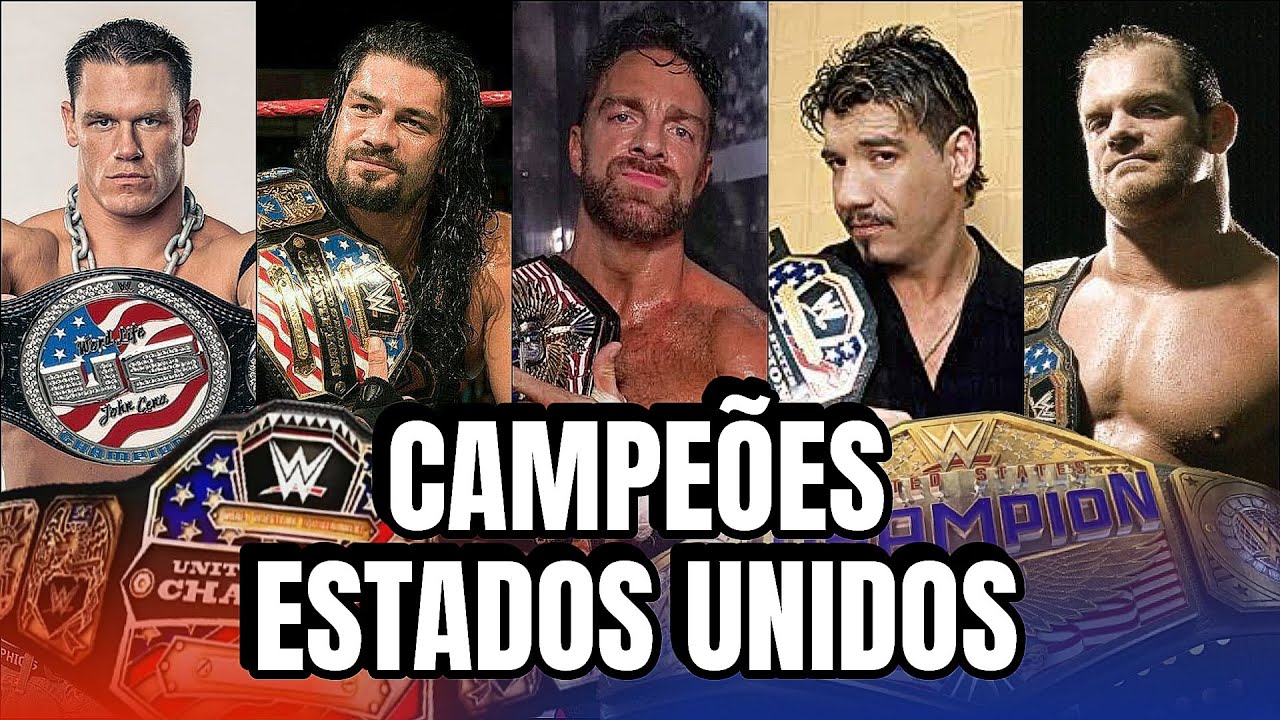 TODOS OS CAMPEÕES DOS ESTADOS UNIDOS NA WWE (2003-2024)