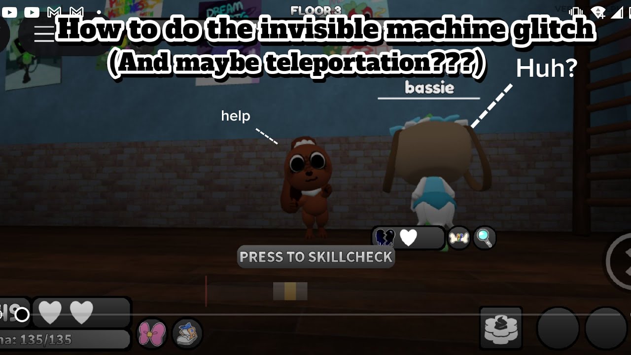 Dandys world: How to do the invisible machine glitch (and maybe teleport too?)
