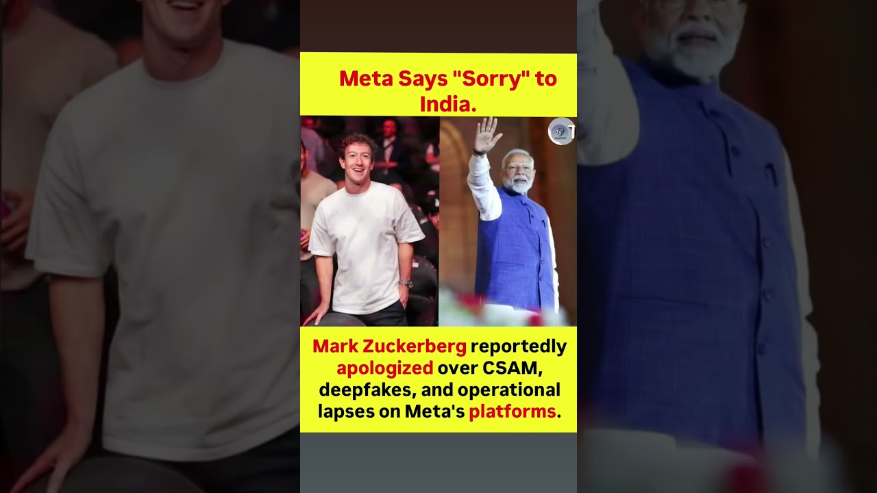 Why did Zuckerberg apologize? #meta #csam