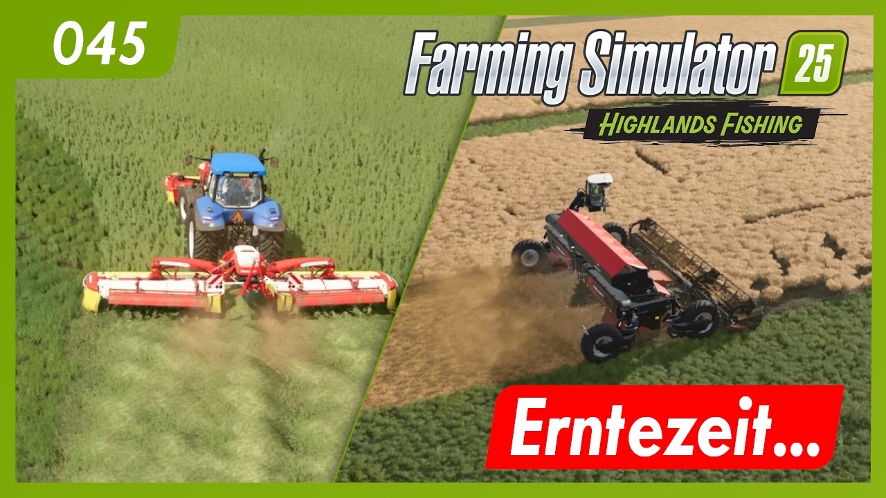 LS25 | Kinlaig - 045 | Erntezeit... | Highlands Fishing gameplay german