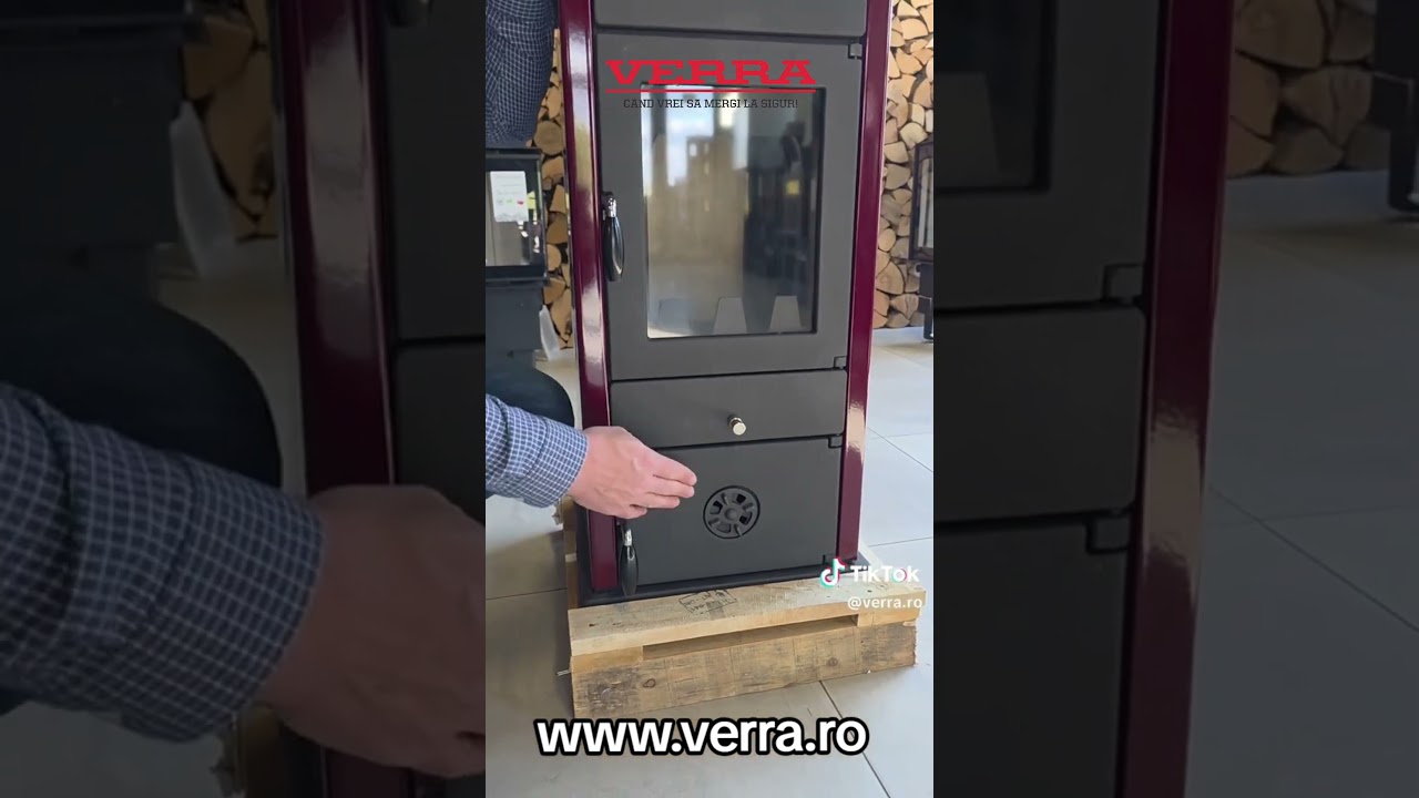 Piec na drewno Thermo Victor | 11,2 kW | Ogrzewa 73 m&sup2; + tylko ciepła woda w #verra #comfort