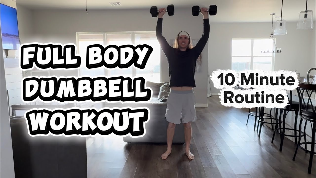 FULL BODY Dumbbell Workout at Home | Build Muscle Fast (No Gym Needed!)