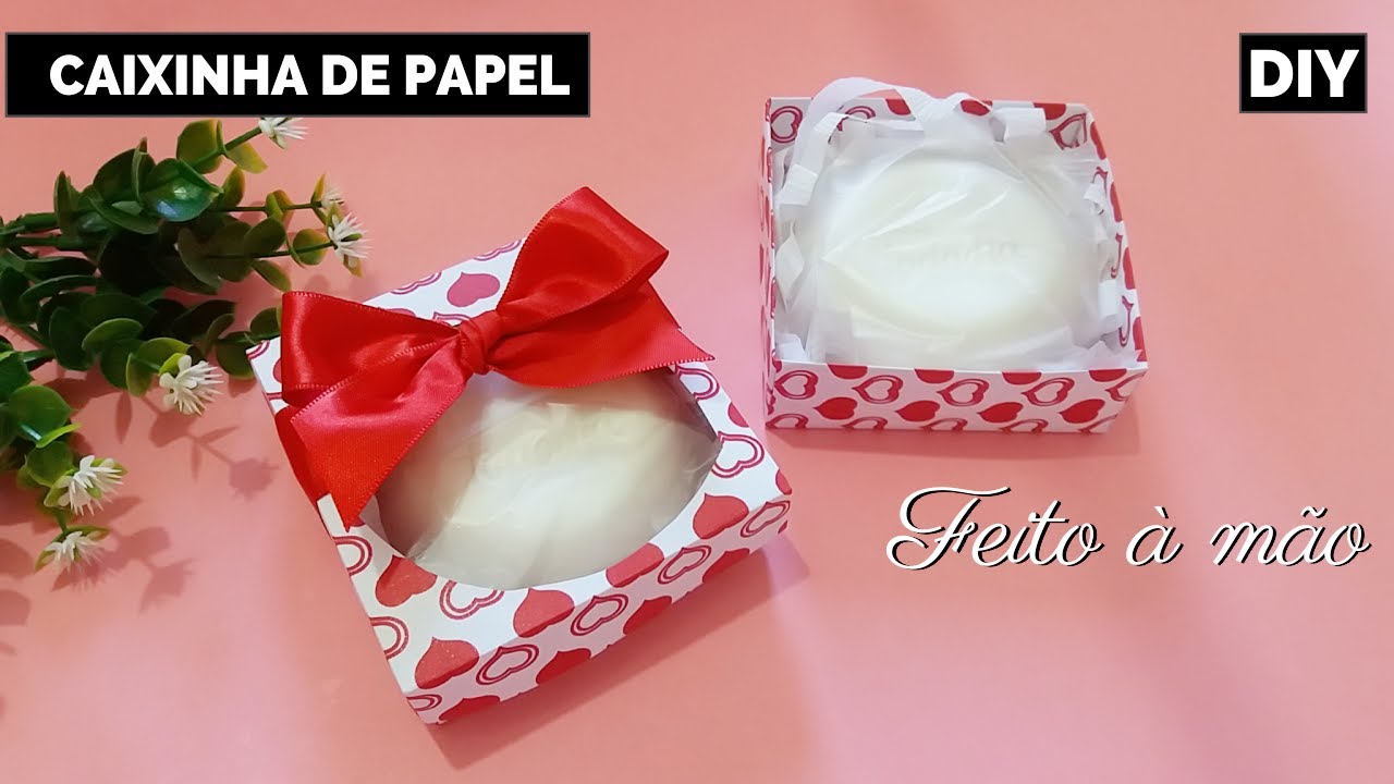 Como fazer Caixinha de Papel Fácil para Lembrancinhas