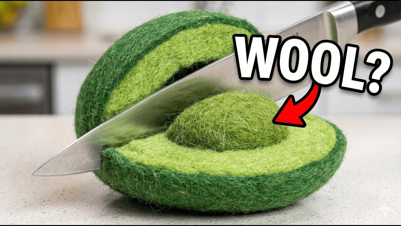 Slicing Hyper-Realistic Fabric Fruits! 🧶 Satisfying ASMR