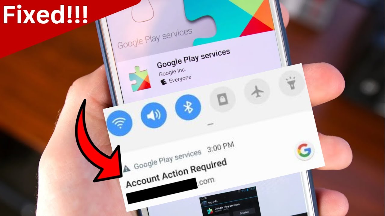 (7 Ways) Fix Google Play Services Account Action Required Notification | Android Data Recovery