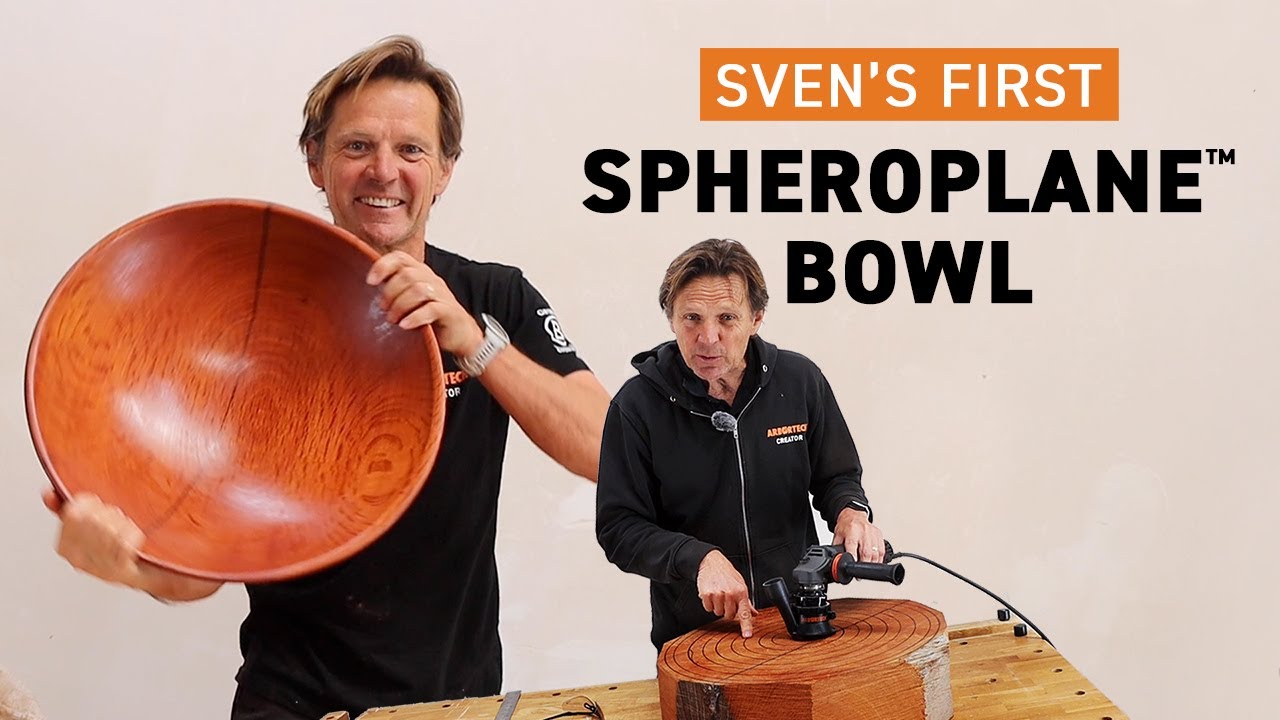 Carving a Bowl: First Impressions of the Arbortech SpheroPlane