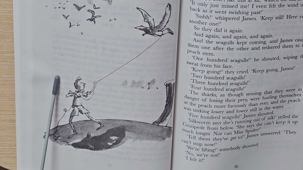 James and the Giant Peach 21~23 / Roald Dahl / Reading