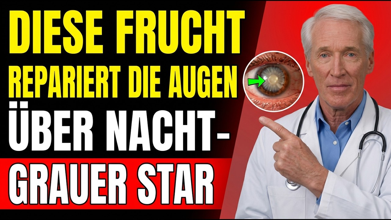 Die beste Frucht vor dem Schlafengehen – Ärzte sagen, sie schützt Ihre Augen
