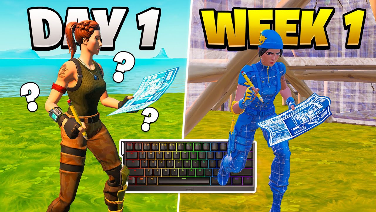 Переход с контроллера на клавиатуру и мышь за 1 неделю! (Fortnite Controller to KBM)