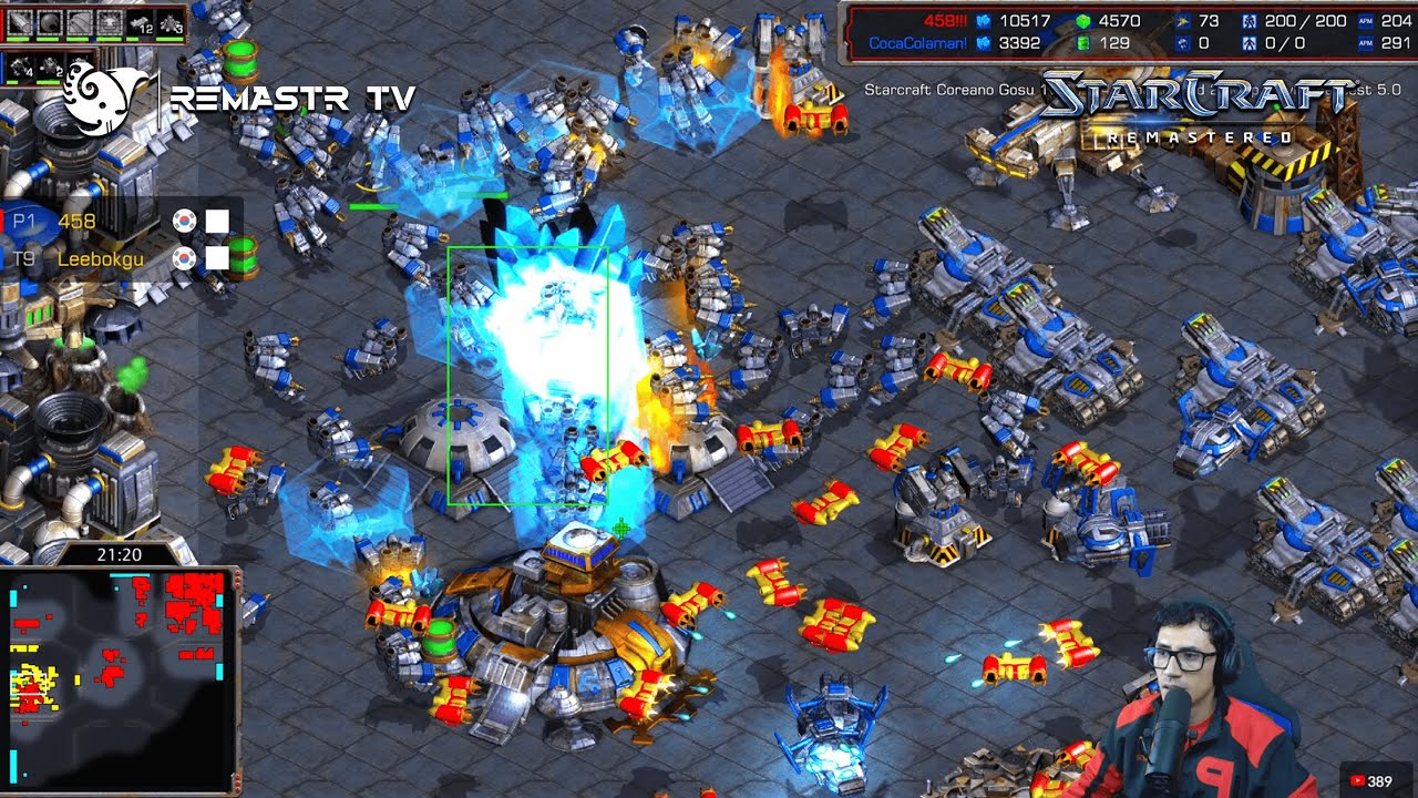 STARCRAFT FASTEST COREANO 🇰🇷 LEEBOKGU vs 458 🇰🇷 | M4·BO3·R2-R3