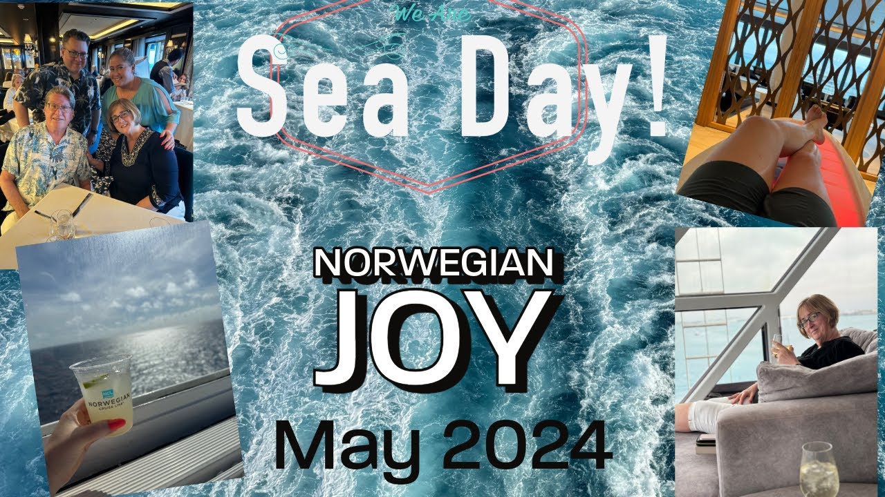 NCL Joy Day 2 l Sea Day FUN! Haven Restaurant, Deal or No Deal, Waterfront Bars, Le Bistro and MORE!