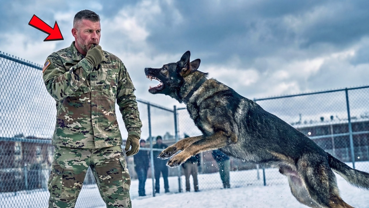 They Called This K9 Dog Broken... Until a SEAL Used One Whistle Instead of Orders!