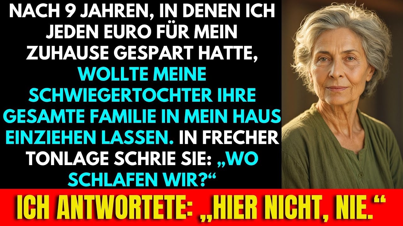 Meine Schwiegertochter Schrie: ‚Wo Schlafen Wir?‘ Ich Weigerte Mich, Mein Haus Zu Geben