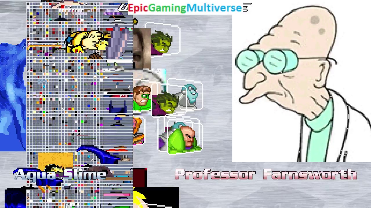 Aqua Slime VS Random Characters And Batman In MUGEN Matches / Battles / Fights