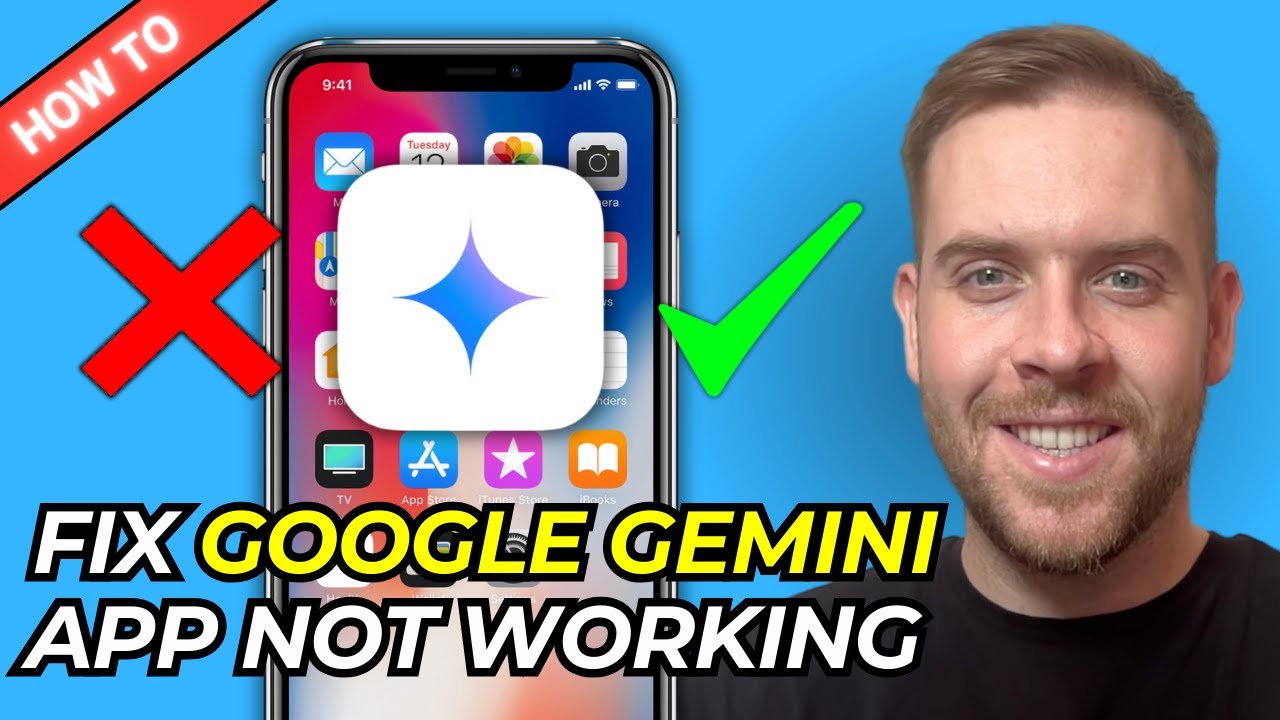 How To Fix Google Gemini App Not Working Problem iPhone IOS - Not Loading - Solutions (Solved 2025)