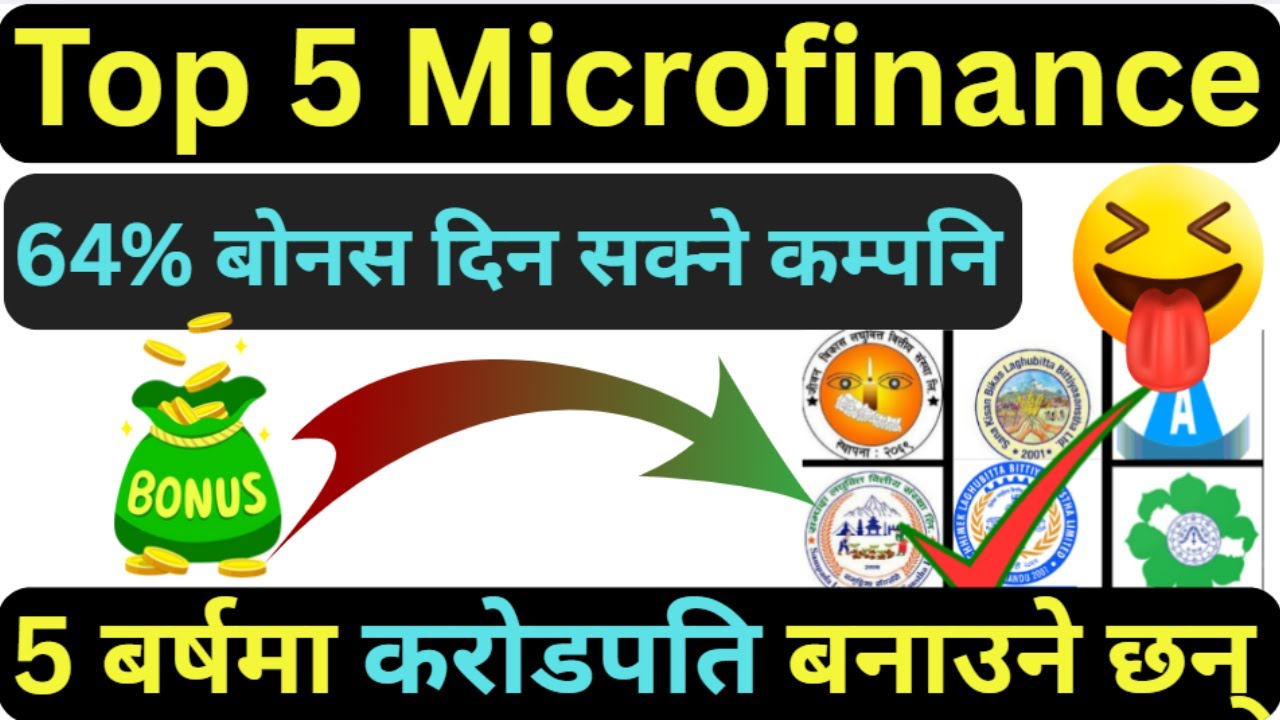 TOP 5 MicroFinance Company For Long -Term Invest | share market in nepal | chakra kalel |
