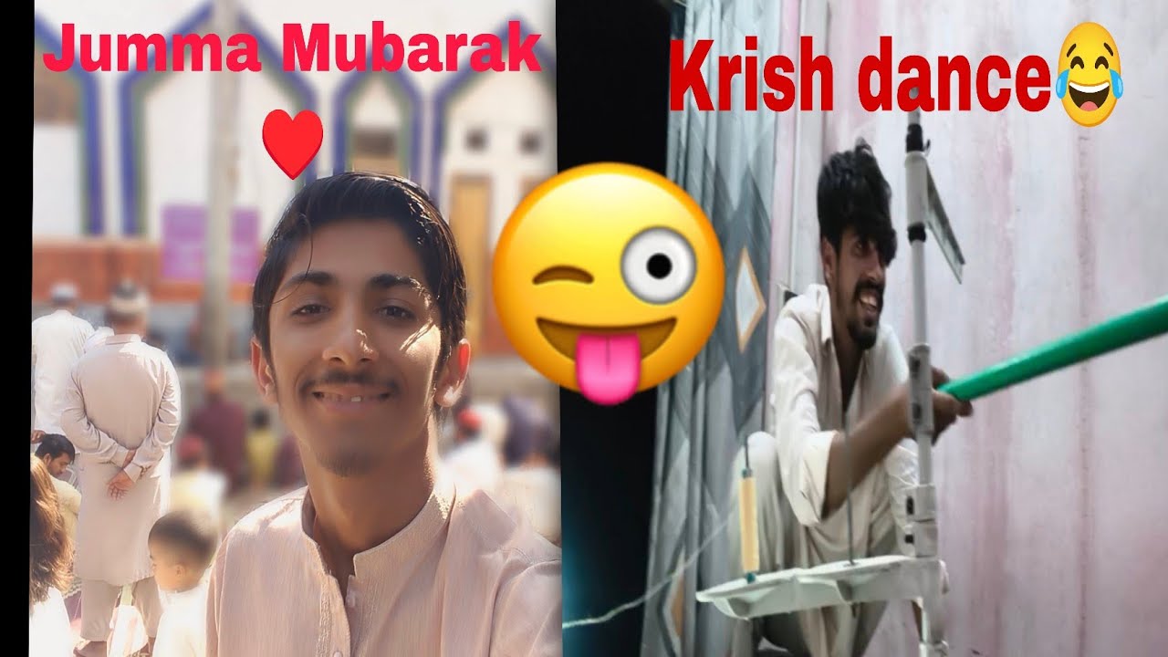 Jumma Mubarak ♥️ Krish GANA gaya or dance bhi Kiya bahut Maza aya 😂😂🤣🙏