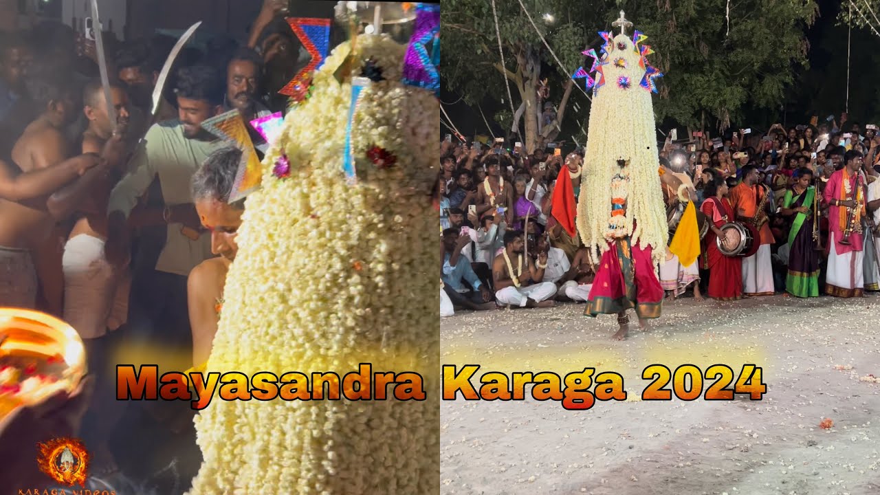 Mayasandra Hasi karaga & Karaga 2024 full video