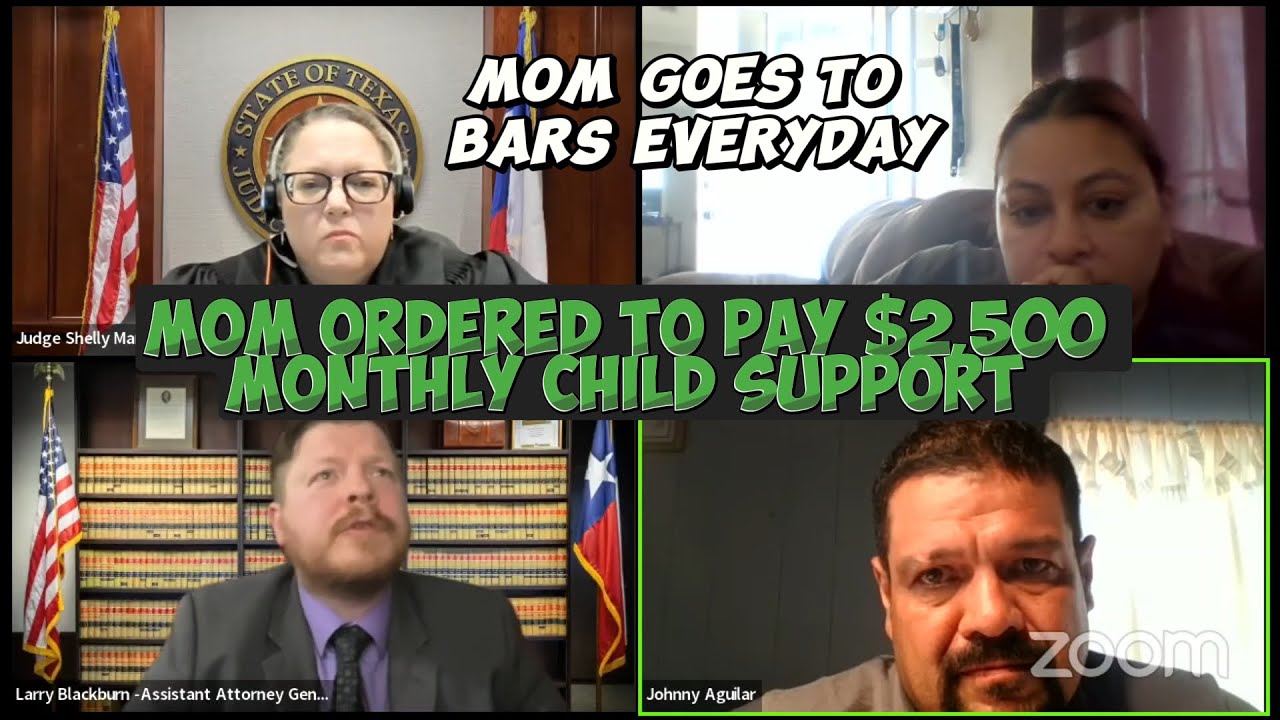 Mom Ordered to Pay $2,500 Monthly Child Support