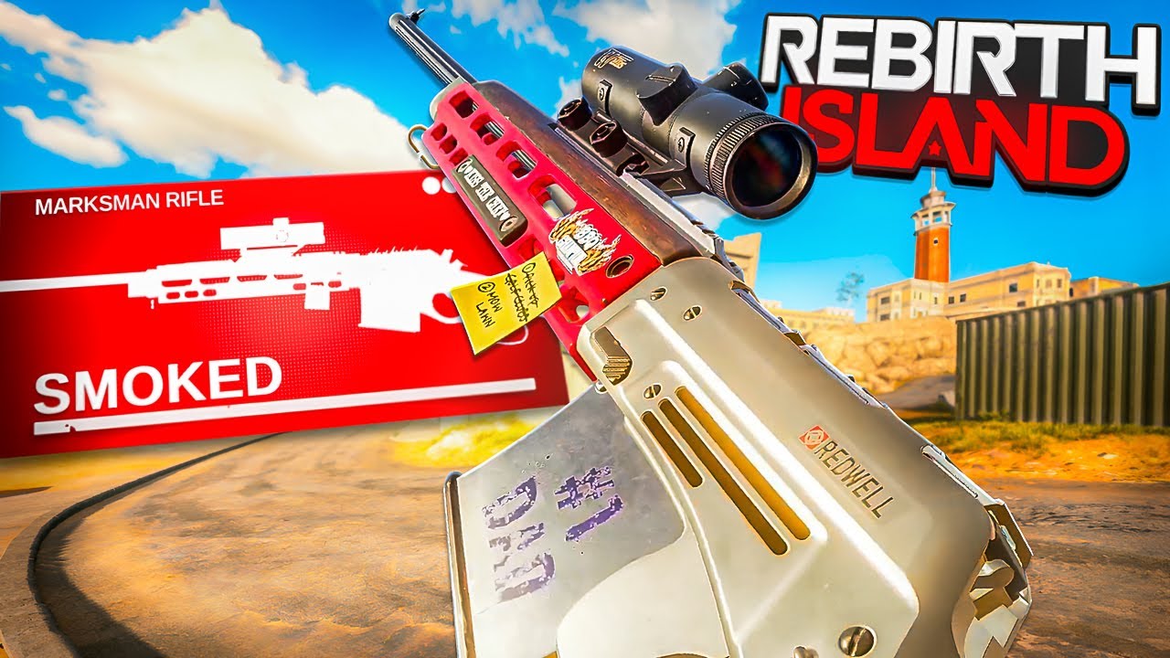 USING the NEW ESSEX 07 *ONE SHOT* SNIPER on REBIRTH ISLAND WARZONE!