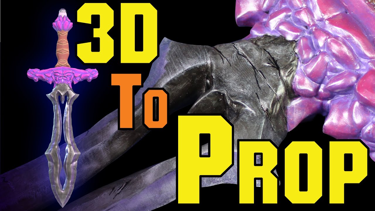 Creative Journey - 3D Print to Final Printed Prop