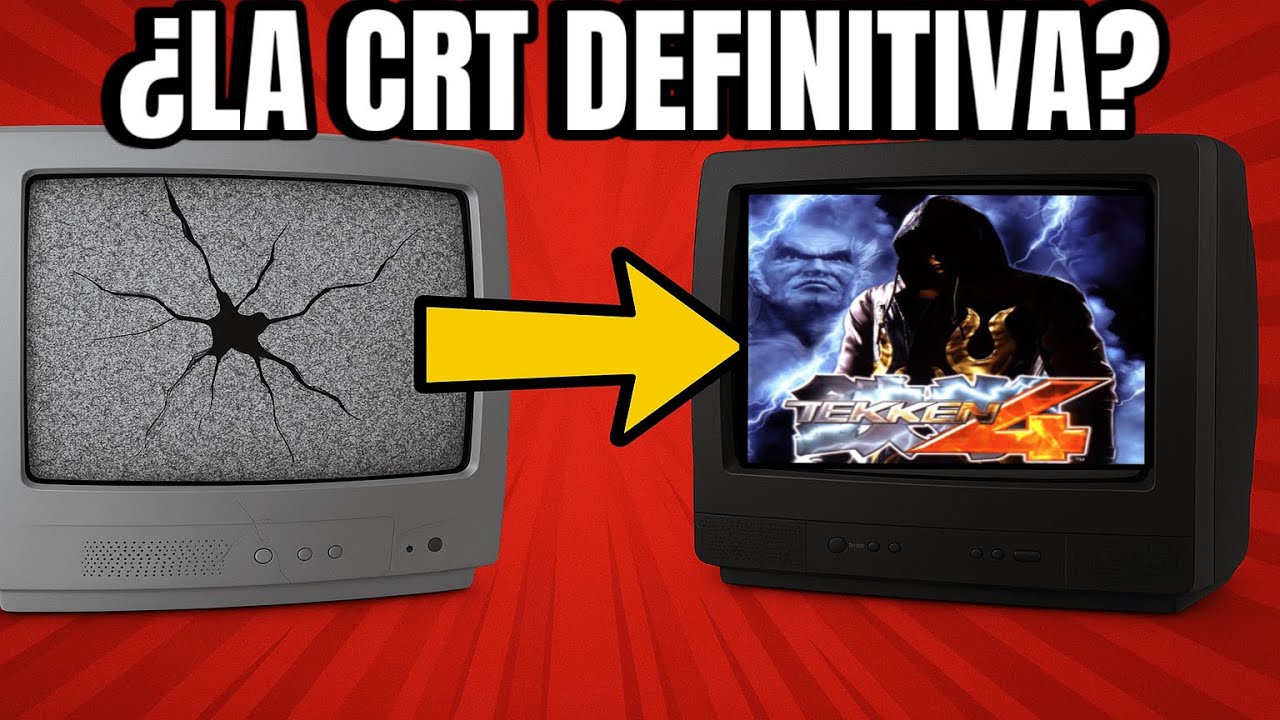 Adios a mi TV CRT rota... Bienvenido el Santo Grial de las TELEVISIONES de tubo para jugar RETRO