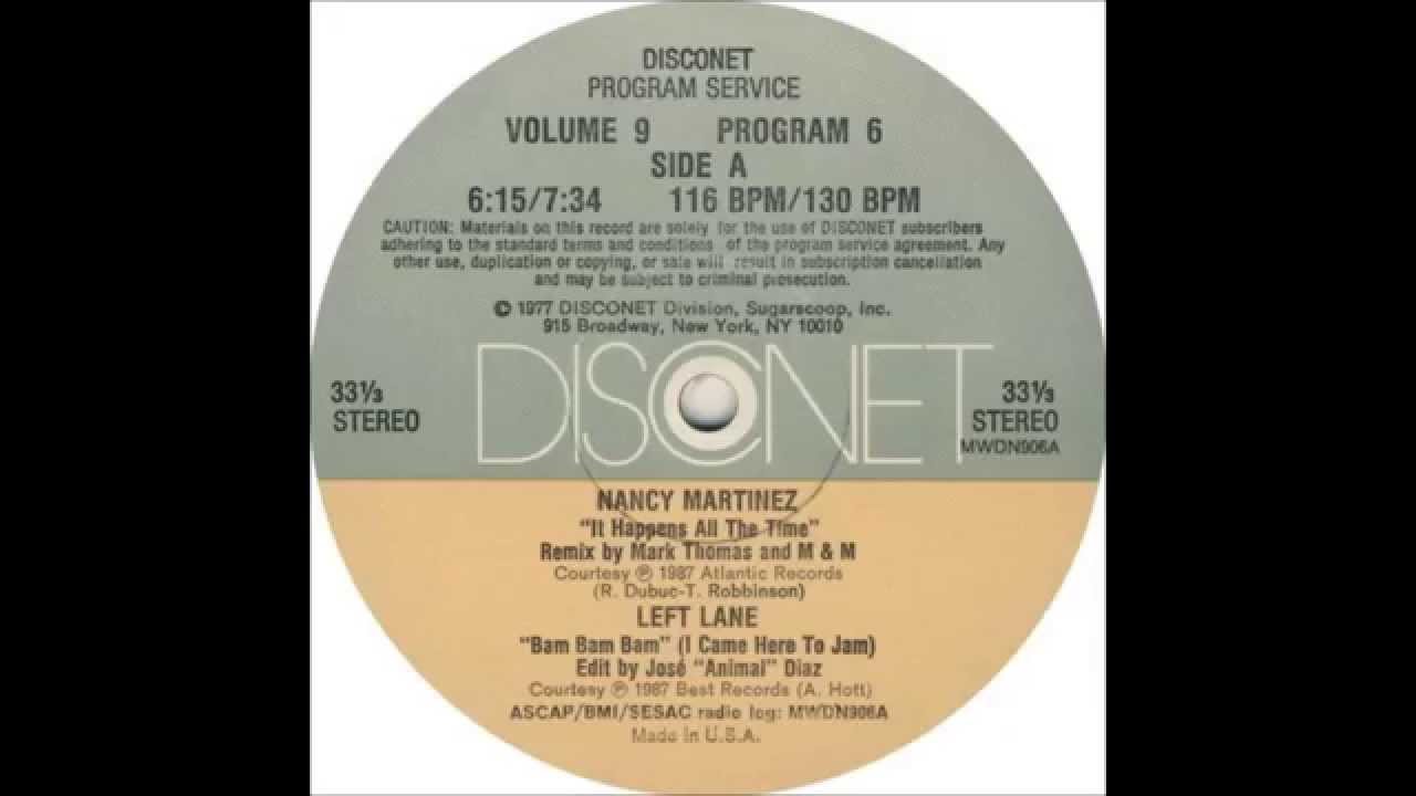 Nancy Martinez - It Happens All The Time (Disconet Remix)