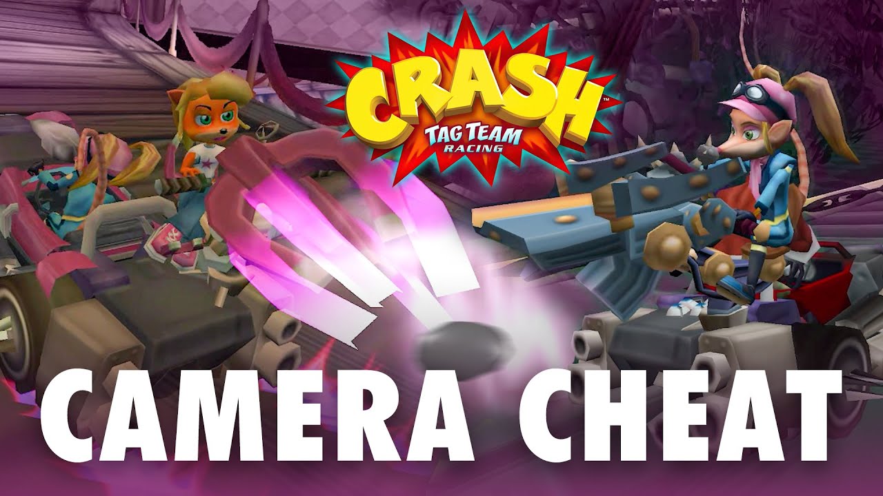 Debug Camera Modes (Cheat) | Crash Tag Team Racing (PS2)