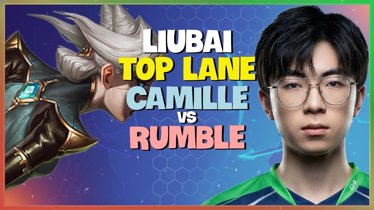 Rank 1 Camille : When He Meets Rumble in Challenger Elo - Engsub