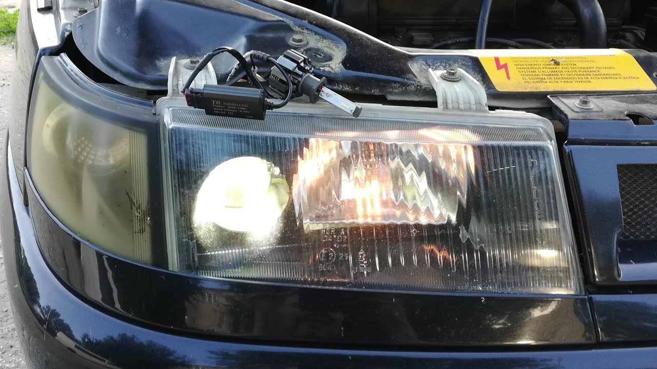 Теперь фары светят !! Ваз 2111 Киржач  Супер яркие диоды