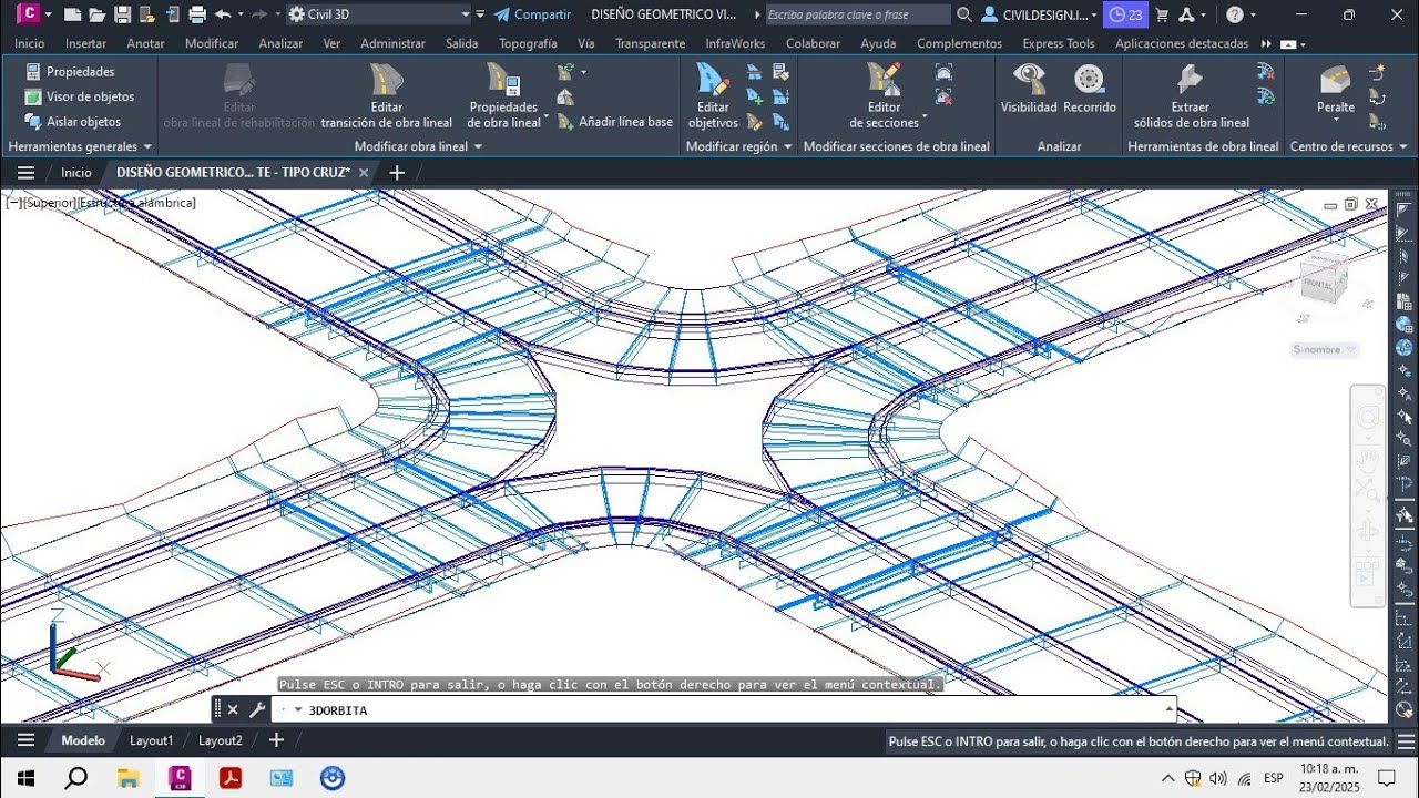 INTERSECCIONES, TIPO CRUZ - TIPO TE (DISE&Ntilde;O GEOM&Eacute;TRICO VIAL)✅