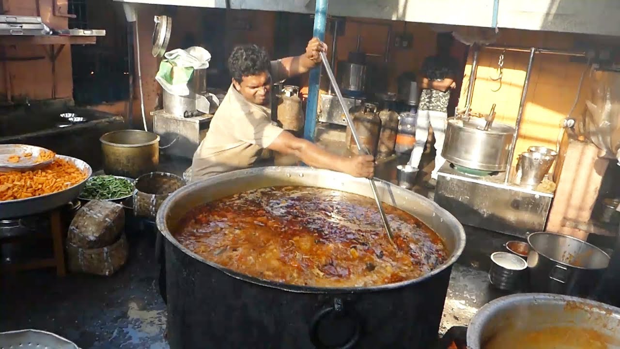 Subbayya Gari Hotel Veg Biryani | كل مزيج الخضار البرياني | सभी मिक्स वेज बिरयानी | Street Food/B16
