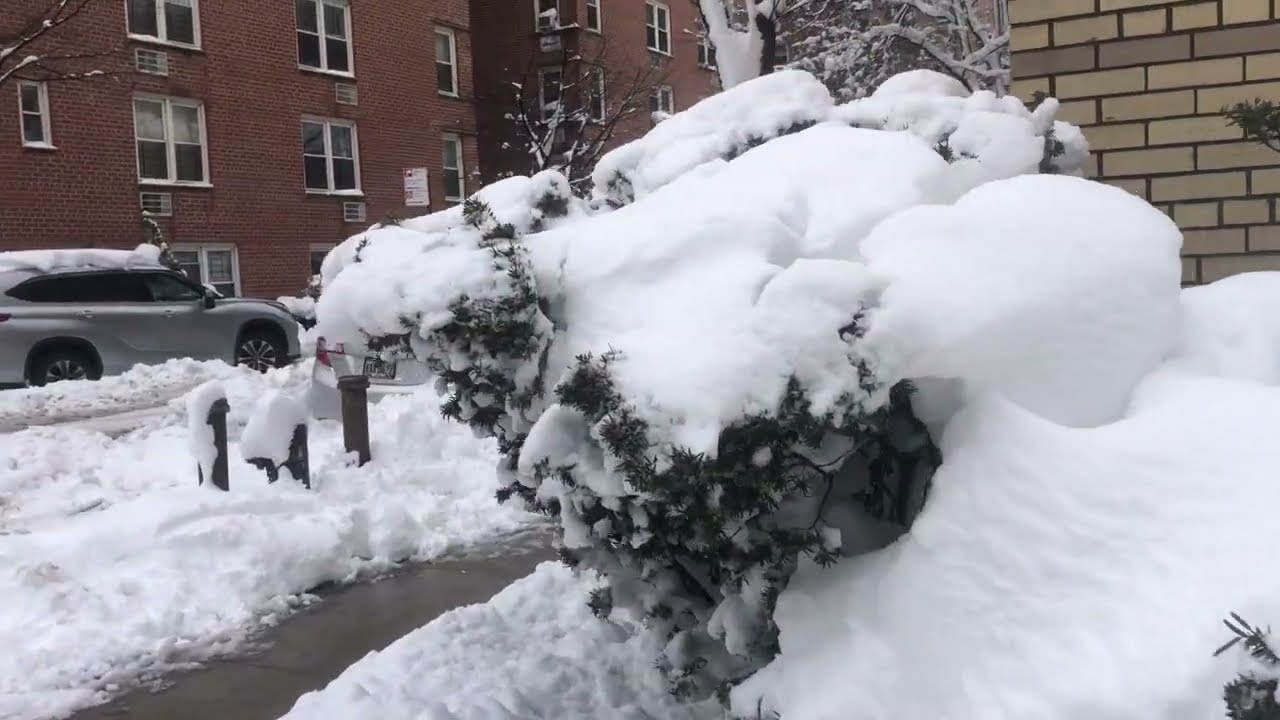 Snow ⛄️ Storm in New York | One More Snow Storm in USA 