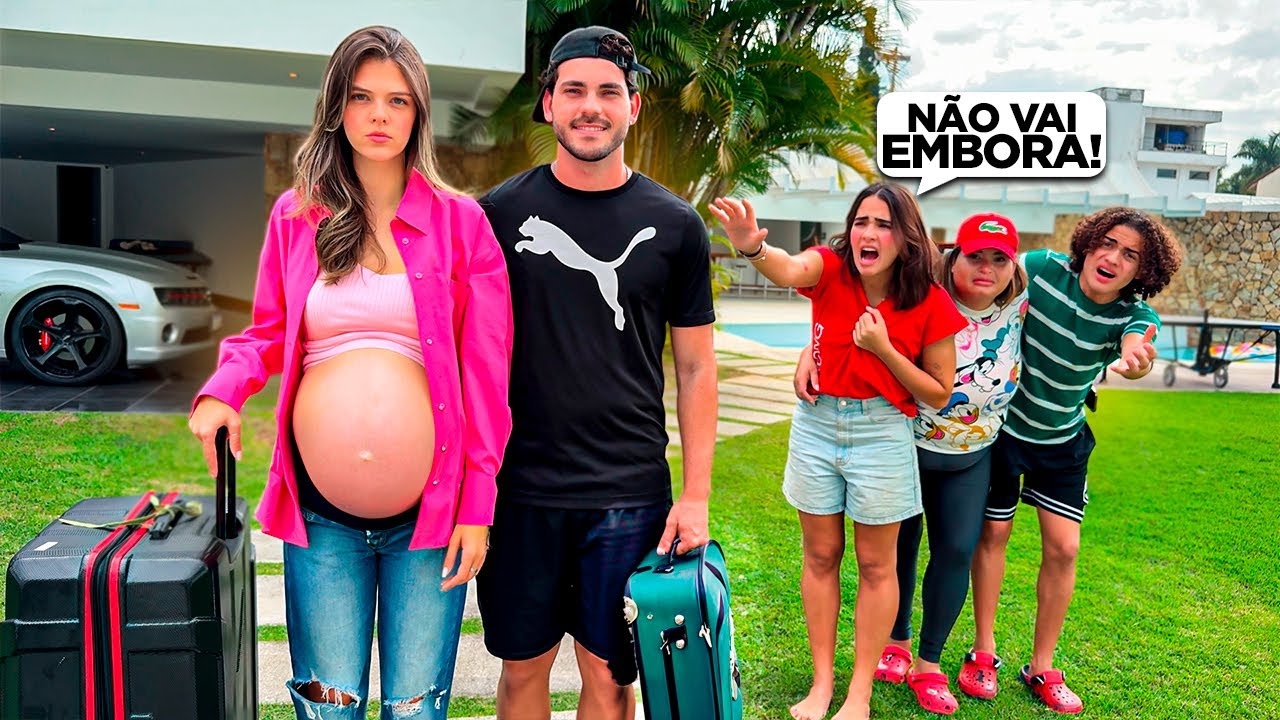 A MARIANA GRÁVIDA SAIU DE CASA PRA MORAR COM O BOCA 😱😱😱