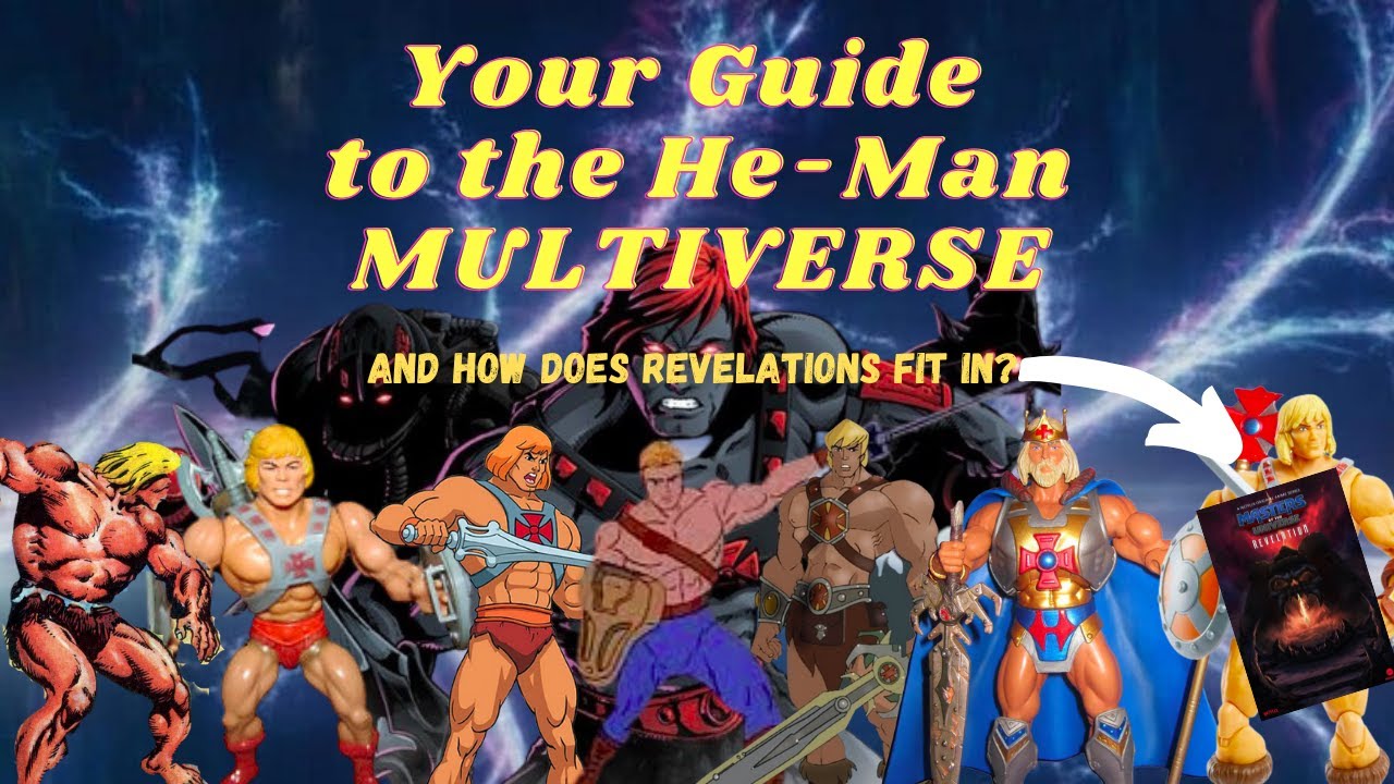 What is the Masters of the Universe Multiverse? How He-Man and MOTU exist in the Masterverse