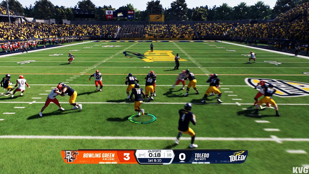 College Football 26 - Bowling Green Falcons vs Toledo Rockets - Gameplay (PS5 UHD) [4K60FPS]