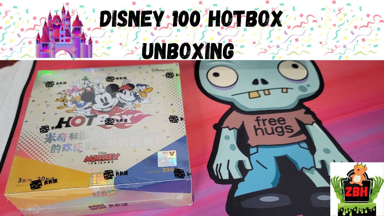 Unboxing A New Hotbox Kakawow Disney 100 Card