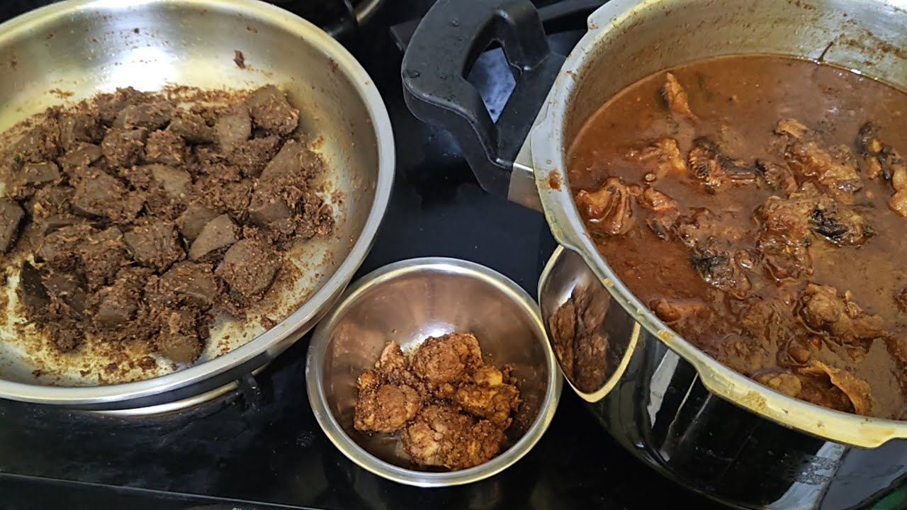 Mutton head curry/Liver Fry/Brain Fry ఎంతో రుచికరంగా 😋😋