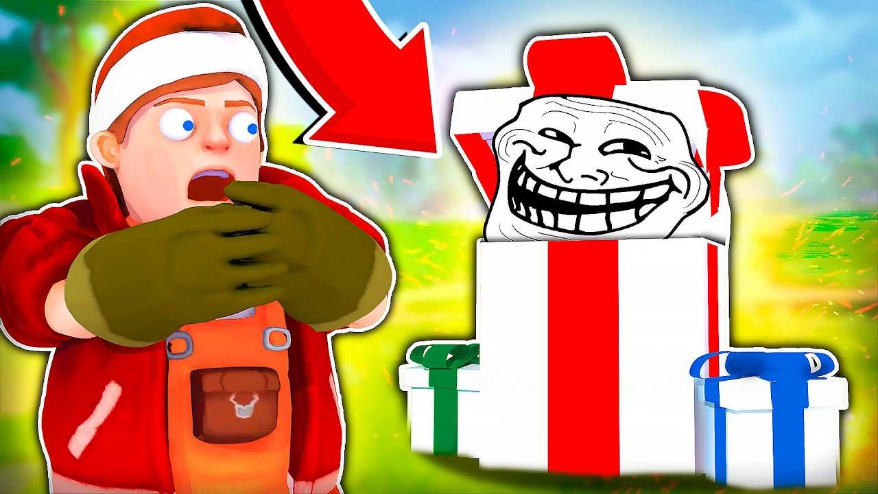 ДИКИЙ ТРОЛЛЬ ПОДАРОК в Scrap Mechanic